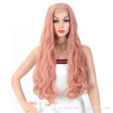 MYZYR private label synthetic wig, synthetic lace front wigcheap resistant synthetic wig heat resistant lace front wig
